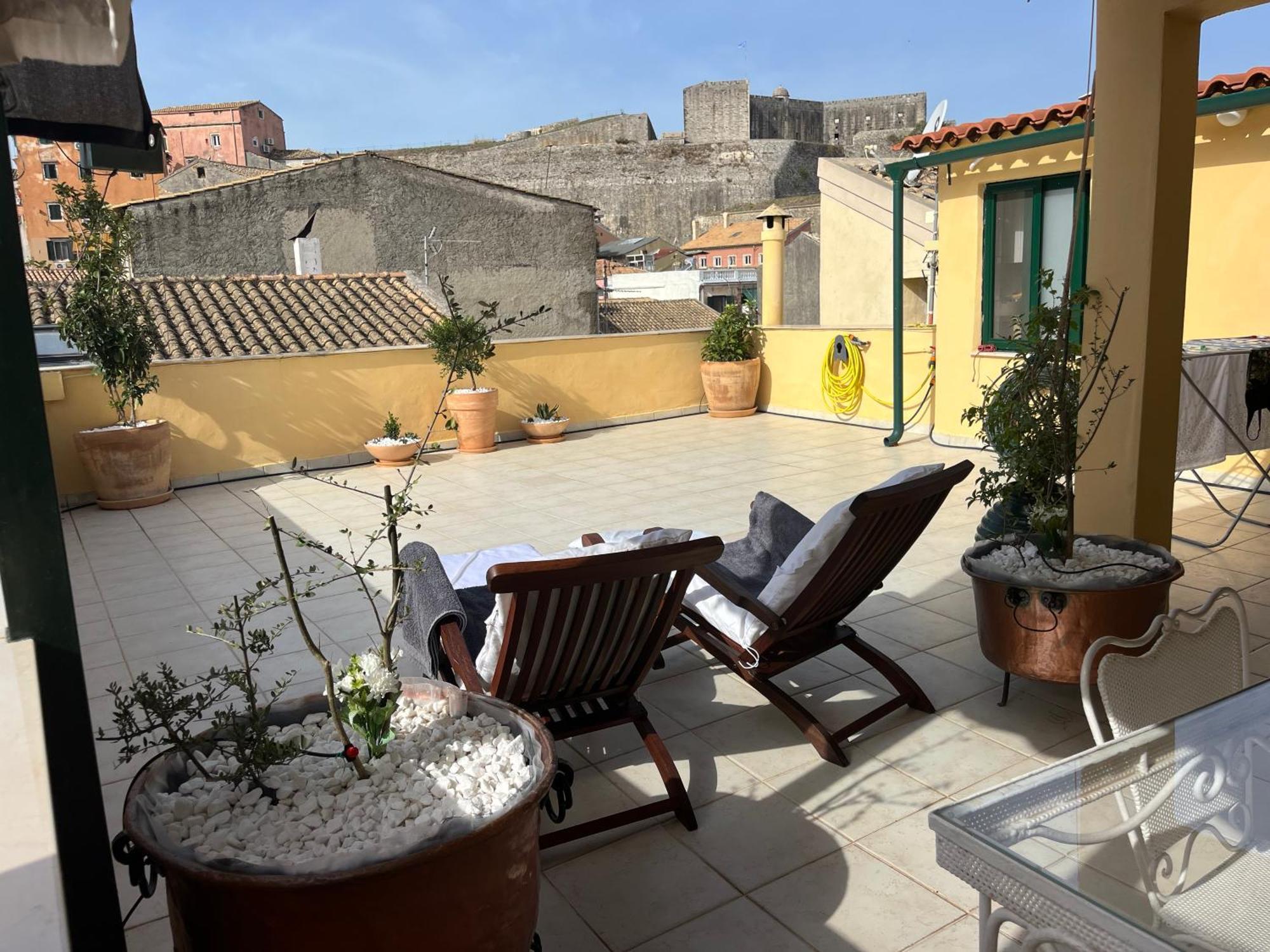 Ferienwohnung Corfu Old Town Phaeacian Hospitality Exterior foto